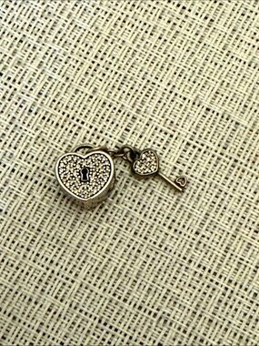 Pandora Heart Lock and Key Charm